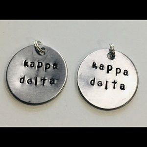 2 Kappa Delta Sorority Charms